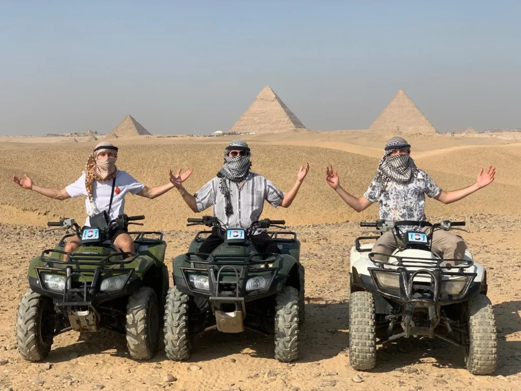 ATV activity in the Pyramids